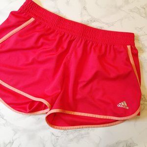 ADIDAS | Workout Running Shorts Bright Pink/Orange